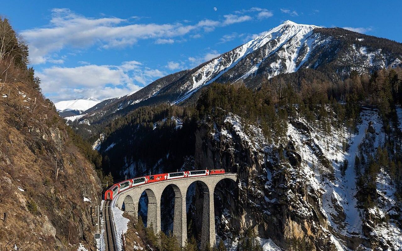 Eight Hours, 291 Bridges: Riding the Glacier Express